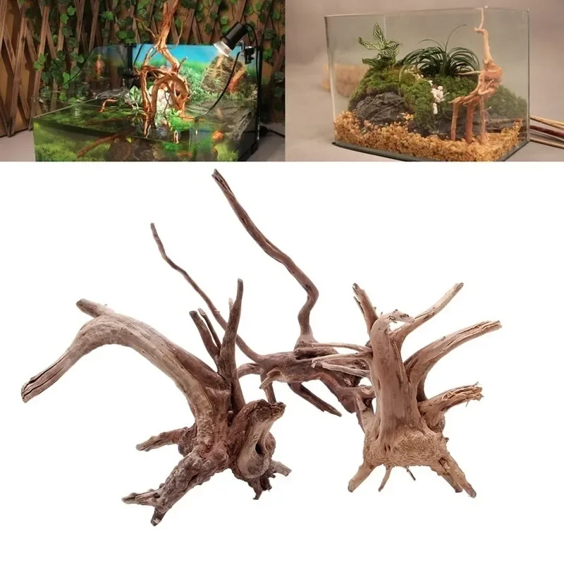 Planted Aquarium With Driftwood - Натуральный ствол дерева Driftwood аквариум для