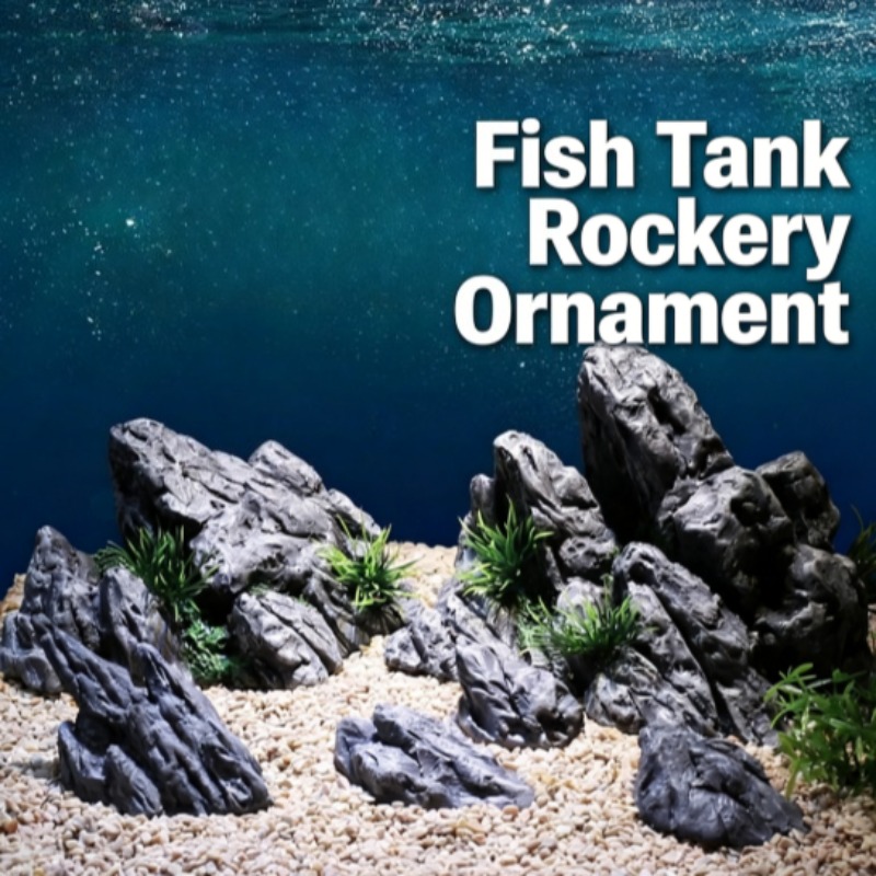 Planted Aquarium Aquascape - Декор для аквариума: имитация камней, ландшафтный