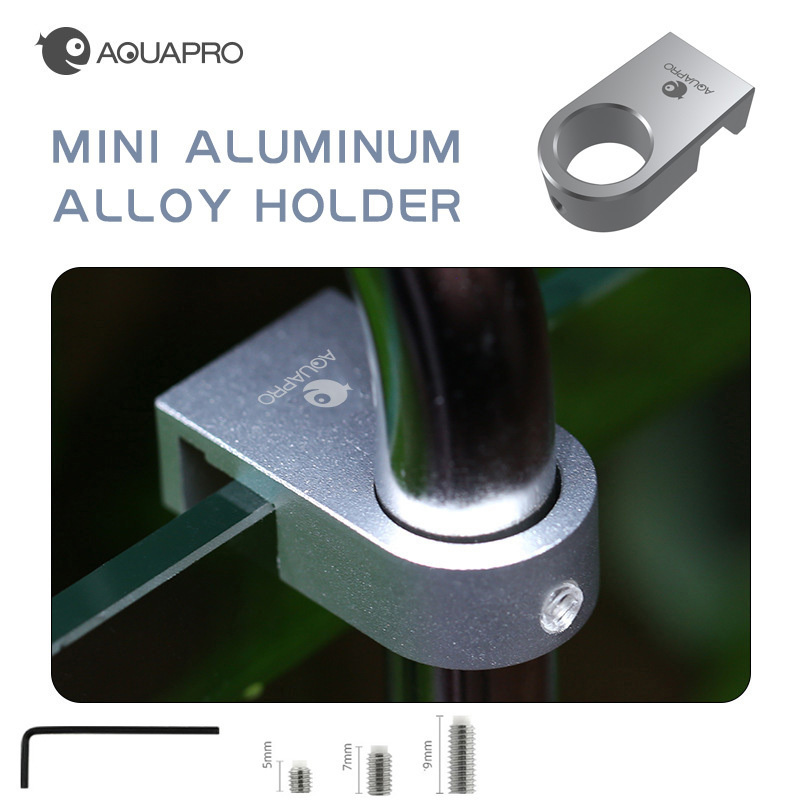 Aquarium Planted Tank Filter - Аквариум мини-держатель из алюминиевого сплава, крепежный