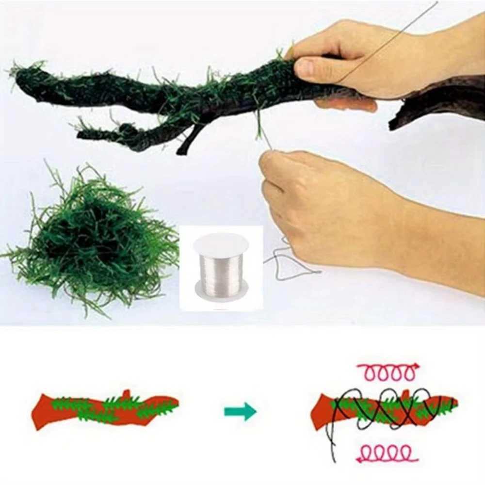 Planted Aquarium With Driftwood - 1 рулон DIY моховая линия, переплетная