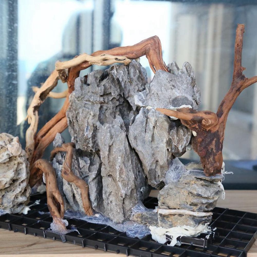 Planted Aquarium With Driftwood - Деревянный декор для аквариума, 1 шт.,