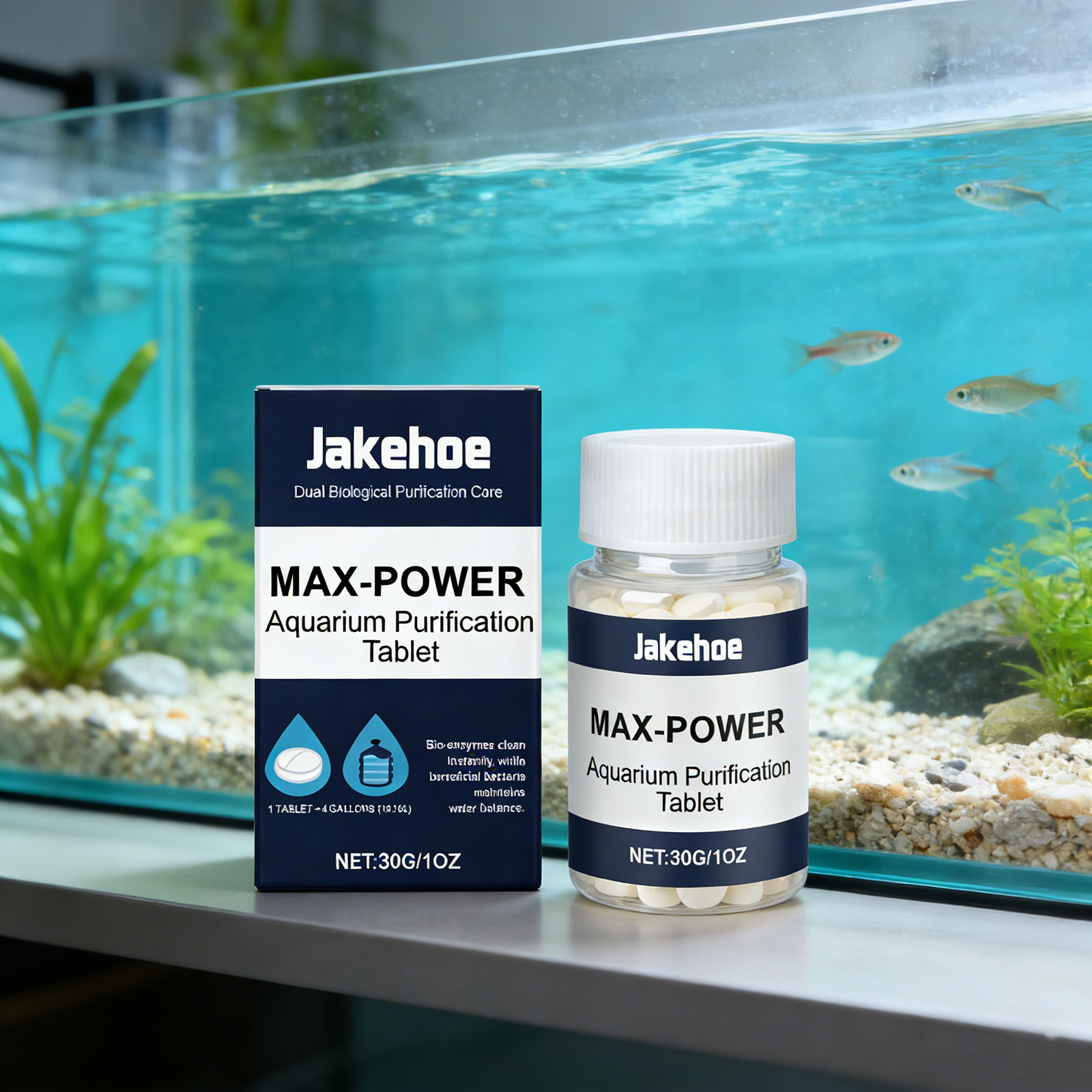Planted Aquarium Algae Remover - Таблетки для удаления водорослей для аквариума: