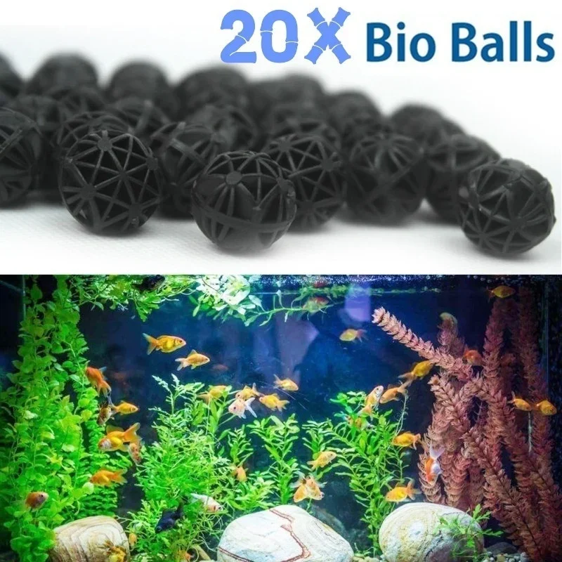 Aquarium Planted Tank Filter - 20 шт., 16 мм, аквариумный фильтр,