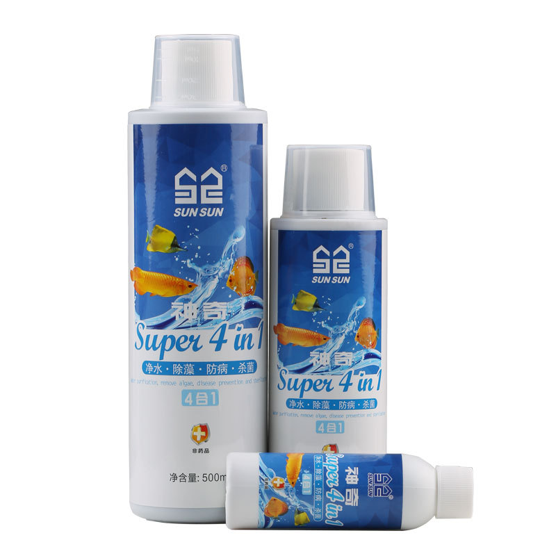 Planted Aquarium Algae Remover - Кондиционер для аквариумной воды Sunsun 4-в-1