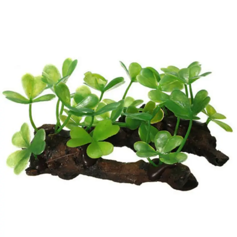 Пластиковый искусственный ство – обзор и цена Planted Aquarium With Driftwood