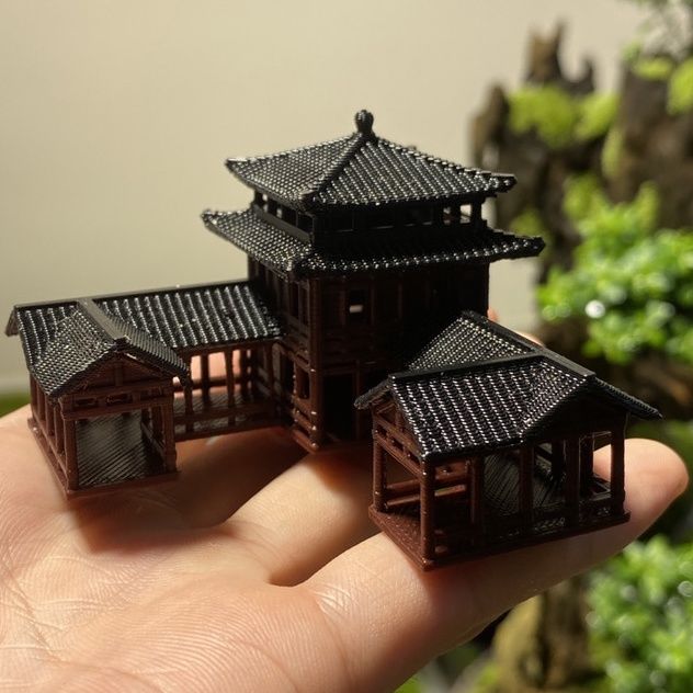 Пластиковый китайский стиль, с – обзор и цена Planted Aquarium Models