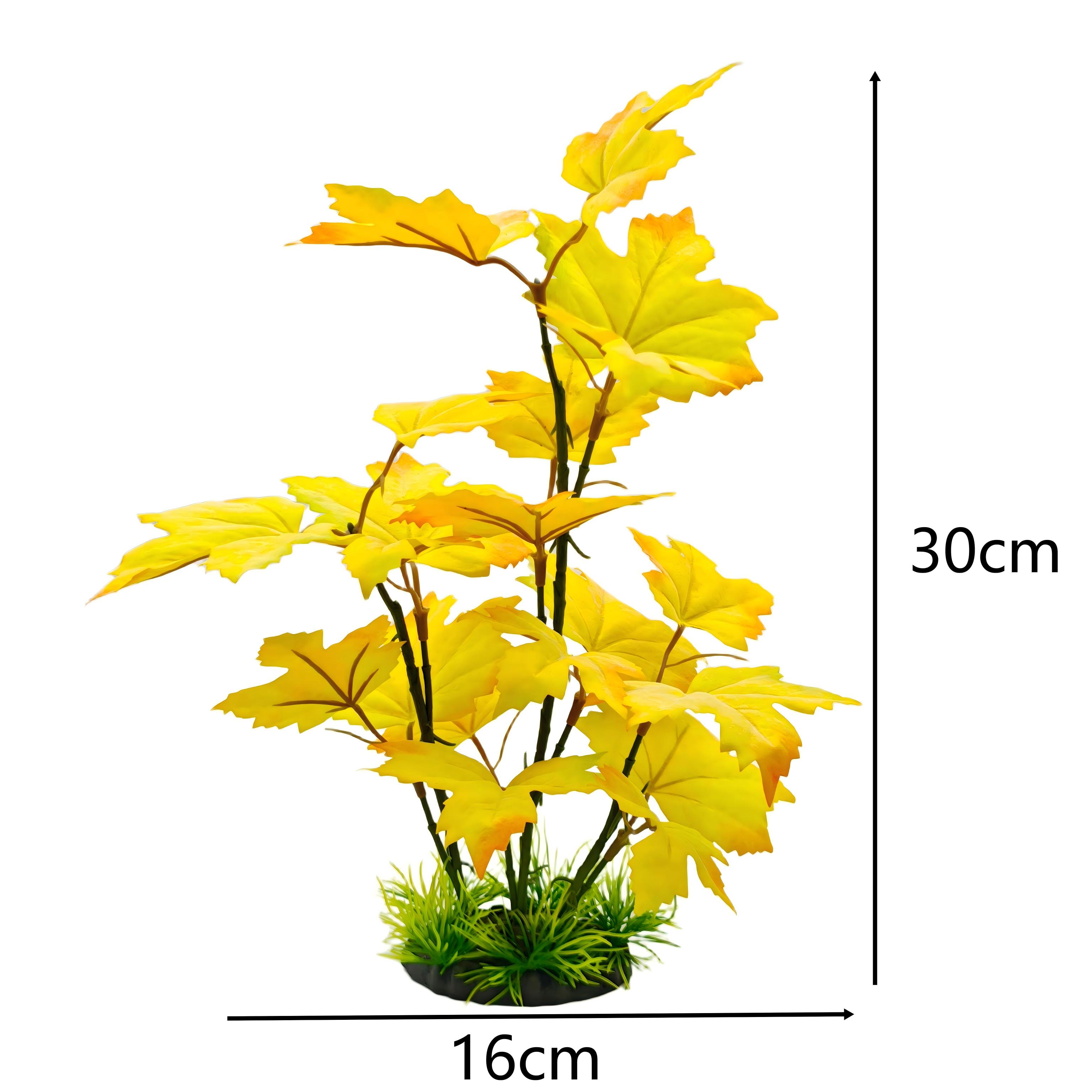 Искусственные листья 30 см для – обзор и цена Planted Aquarium Yellow Water