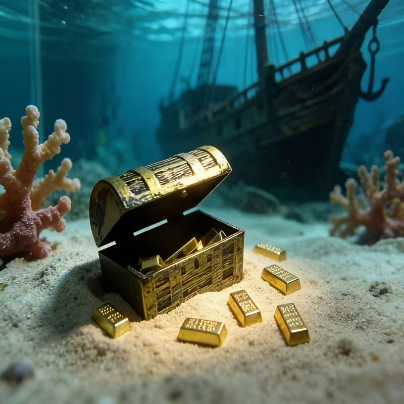 Набор миниатюрных пиратских су – обзор и цена Planted Aquarium Models