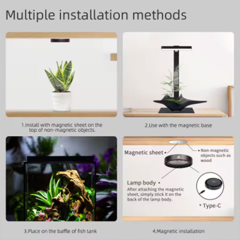 Лампа для растений WEEK AQUA M – обзор и цена Planted Aquarium Aquascape