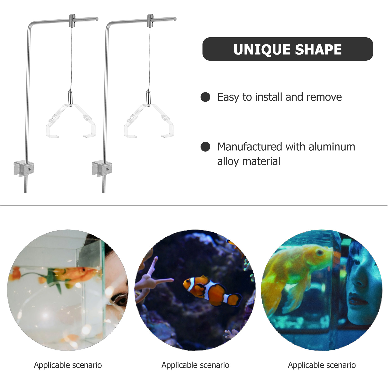 2 шт. держатель для светильник – обзор и цена Planted Aquarium Hanging Light