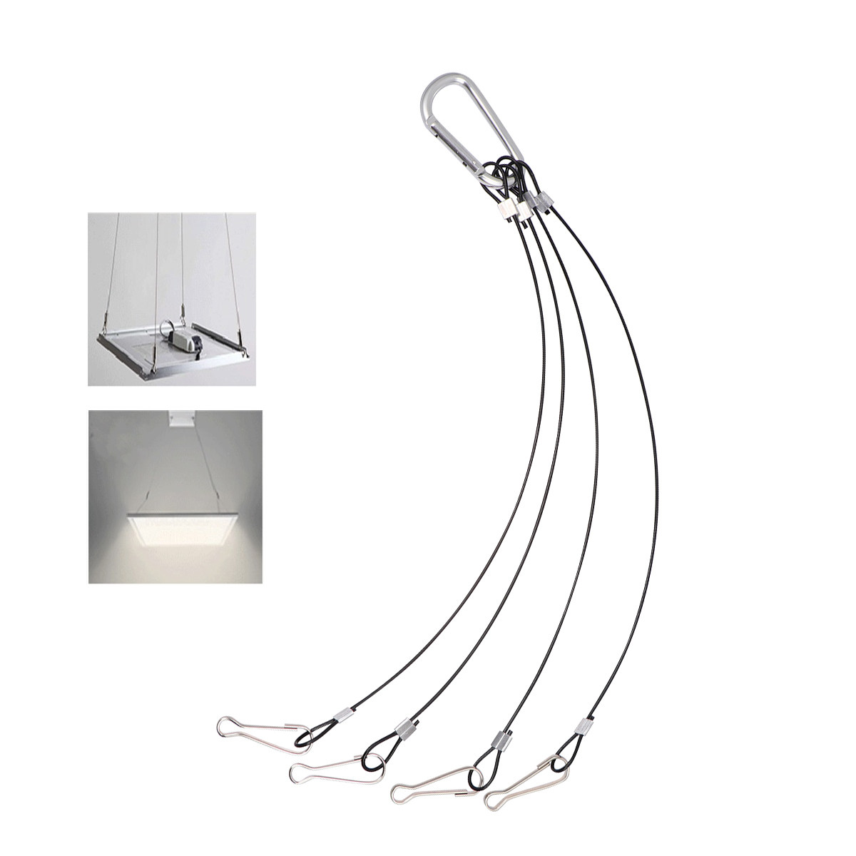 Комплект из 4 легких стальных  – обзор и цена Planted Aquarium Hanging Light