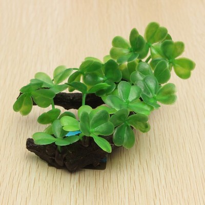 1 шт. пластиковые искусственны – обзор и цена Planted Aquarium With Driftwood