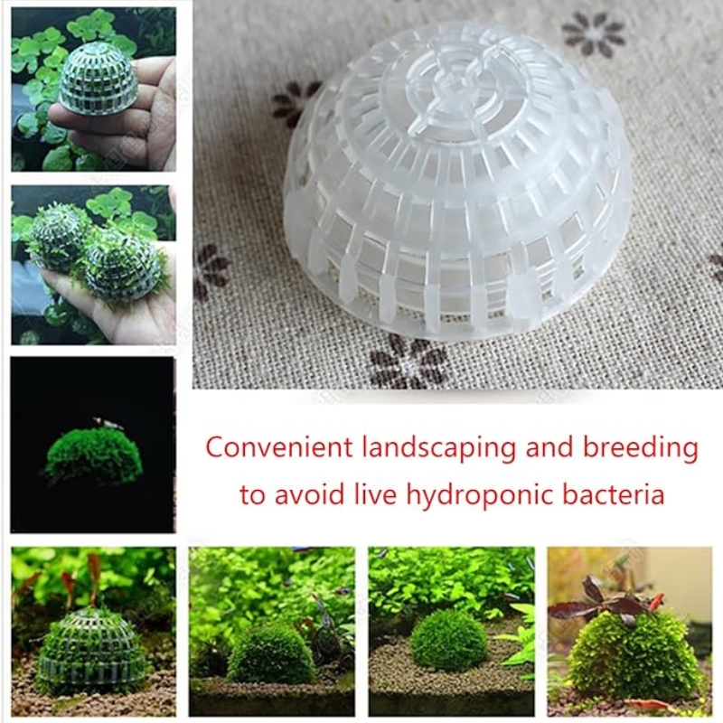 2 шт. держатель шарика из мха  – обзор и цена Planted Aquarium Models